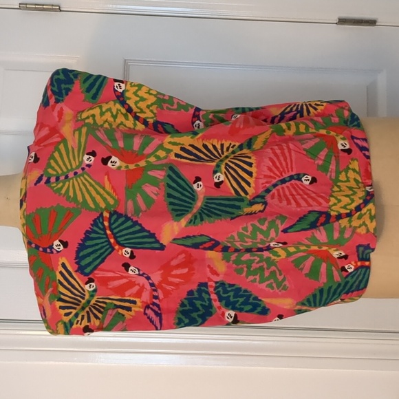 Farm Rio Tropical Macaw T-shirt Sz. L - Picture 5 of 9